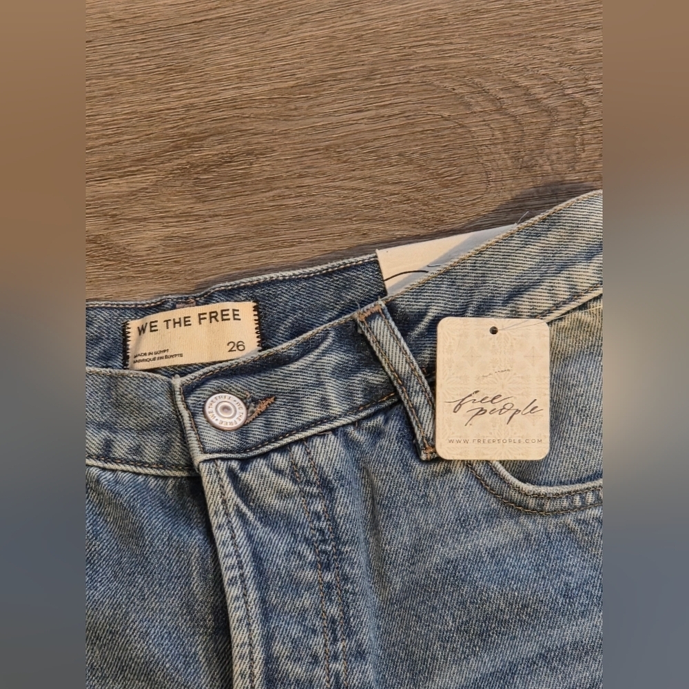 Free People Light Blue Boot Cut Jeans - Picture 7 of 9